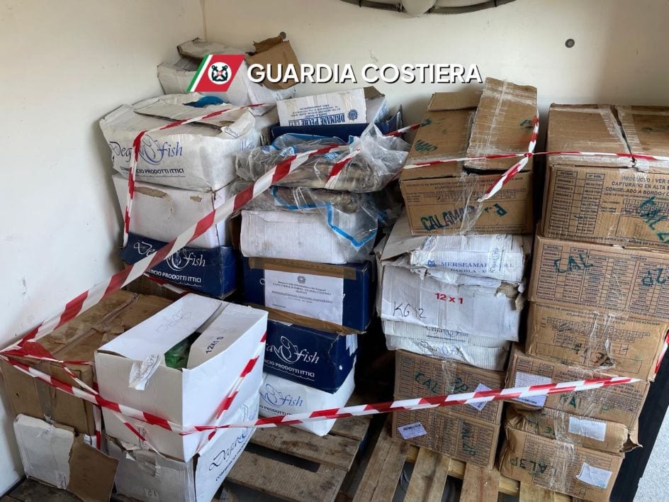 Oltre 600 chili di pesce senza tracciabilità sequestrati a Trapani, scattano sanzioni