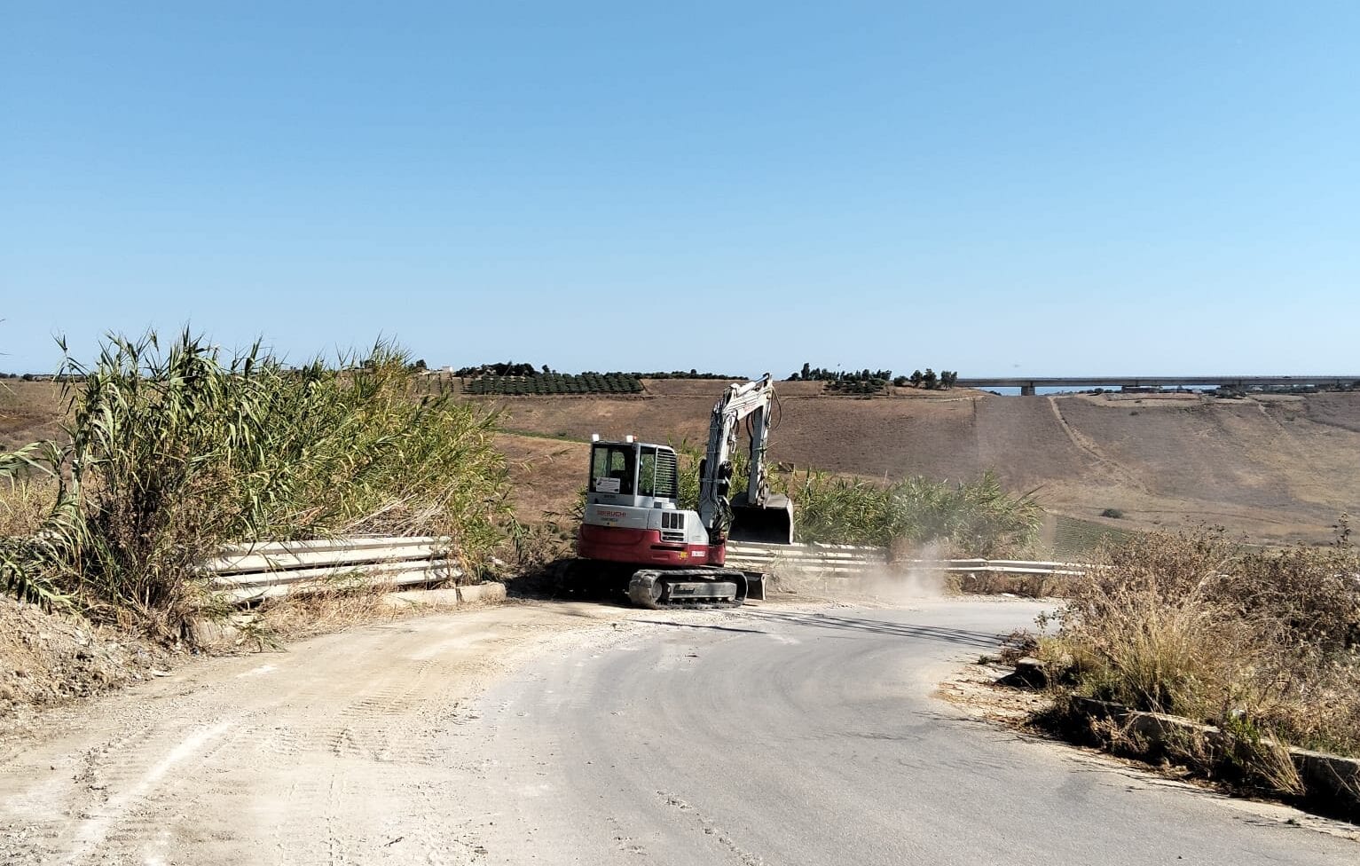 Parte la messa in sicurezza dell’arteria che conduce al Castello di Calatubo