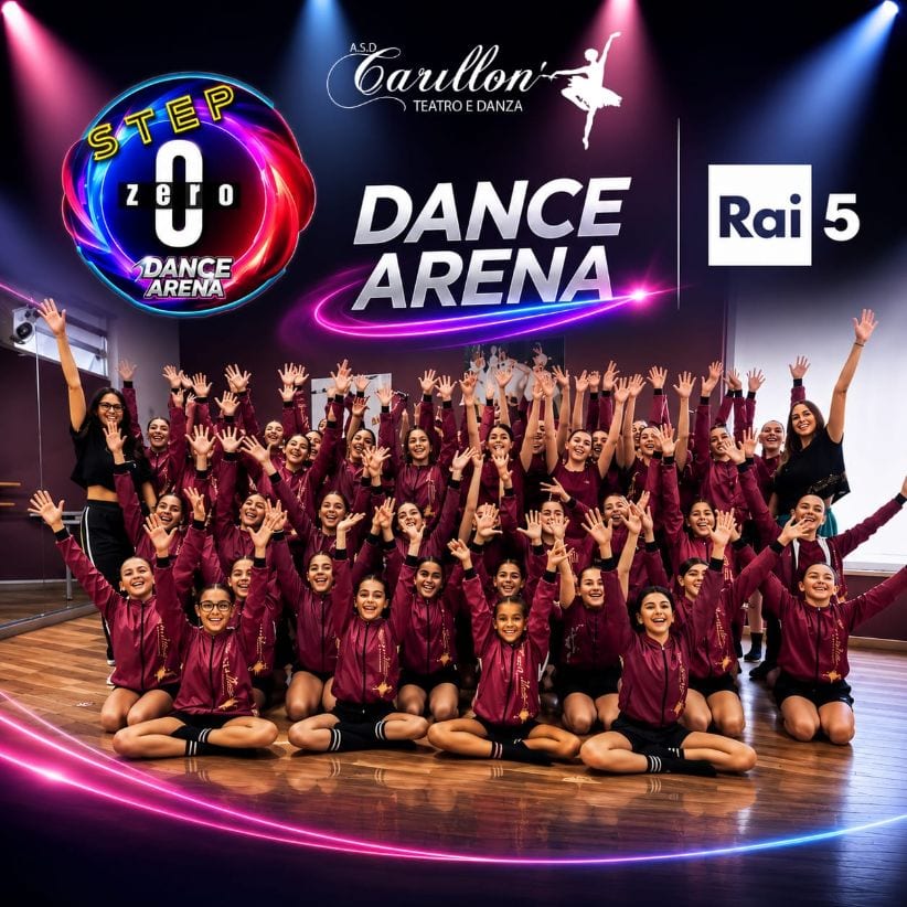 La scuola di danza Carillon approda in tv: selezionata per il nuovo programma “Dance Arena” su Rai 5