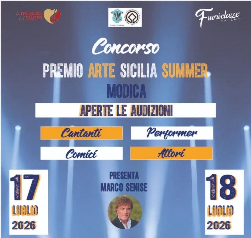 Anche due giovani alcamesi al Premio Arte Sicilia Summer a Modica