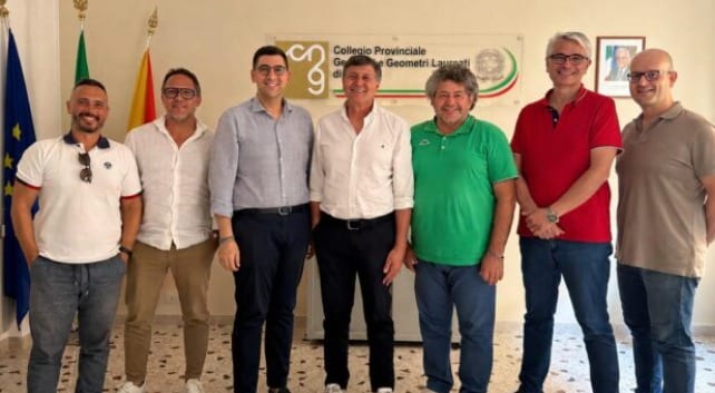 Nuovo direttivo per i Geometri di Trapani: presidente Francesco Gammicchia