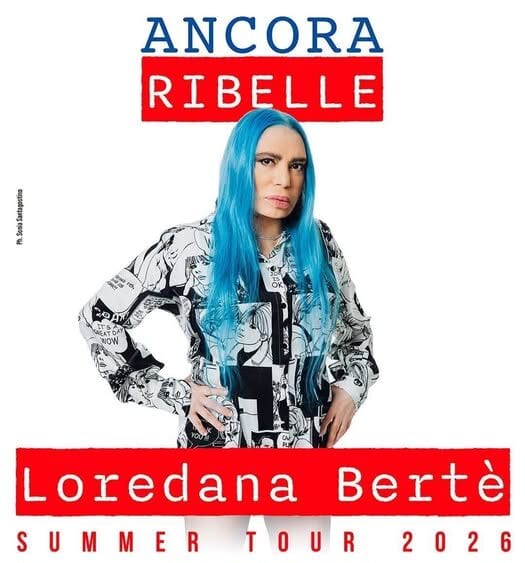 Loredana Bertè in concerto ad Alcamo, il 2 agosto show gratuito in piazza della Repubblica