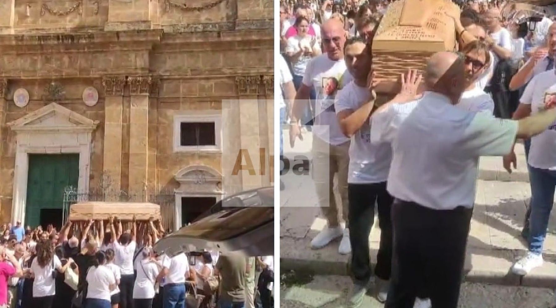 L’ultimo saluto ad Alex Dara, morto a 25 anni in scooter: la commozione di Alcamo