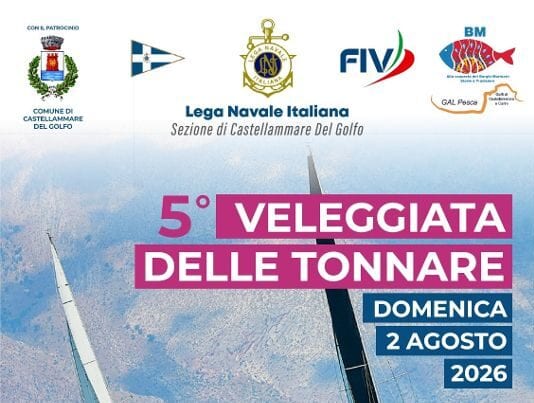 Castellammare, torna la Veleggiata delle Tonnare tra sport e tradizione
