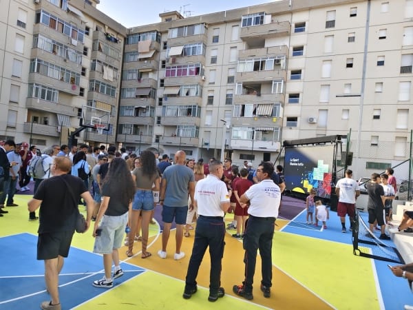 Trapani, in via del Cipresso nasce lo spazio “Illumina” per sport e giovani