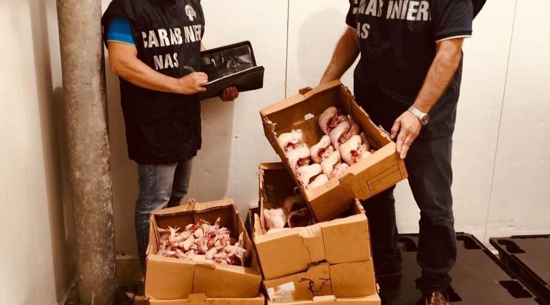 Palermo, controlli del Nas: sequestrati 5 quintali di alimenti, sospesa un’azienda di carni
