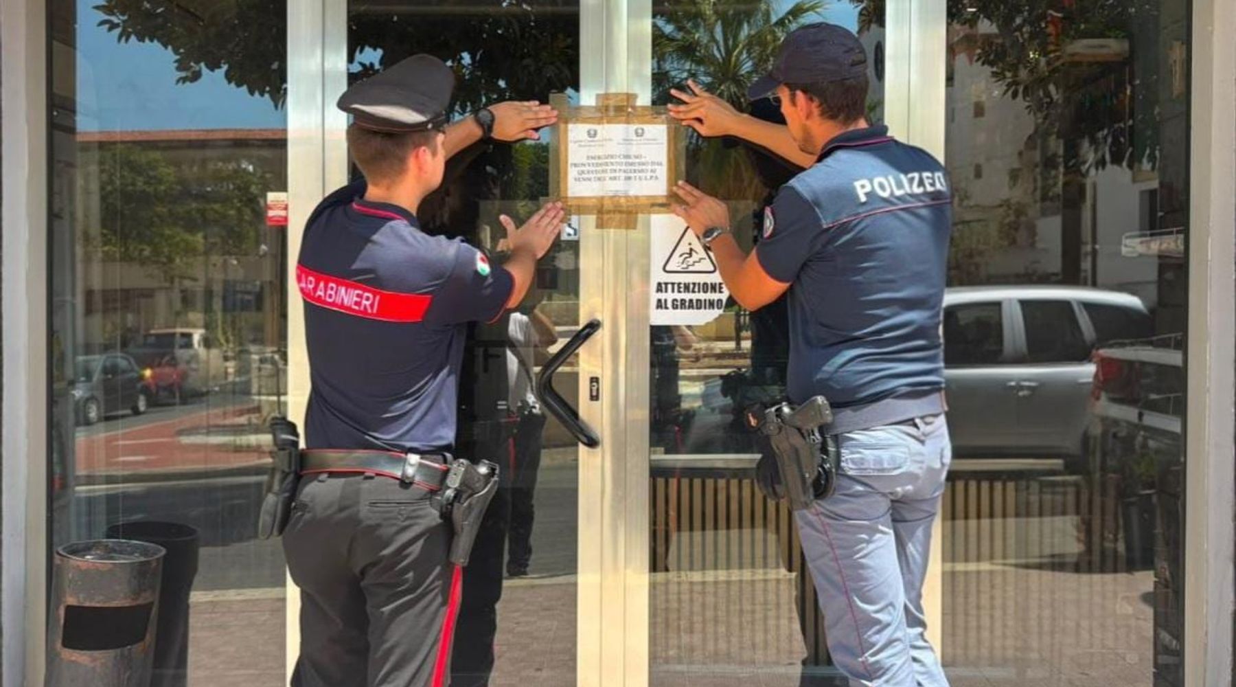 Controlli dei Carabinieri a Cinisi: il Questore sigilla un bar frequentato da pregiudicati