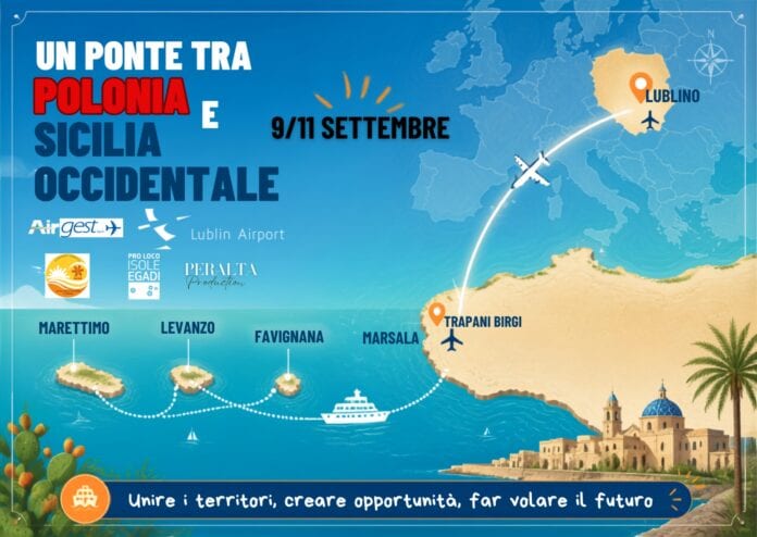 Dalla Polonia alla Sicilia, tre giorni per promuovere Marsala e le Egadi