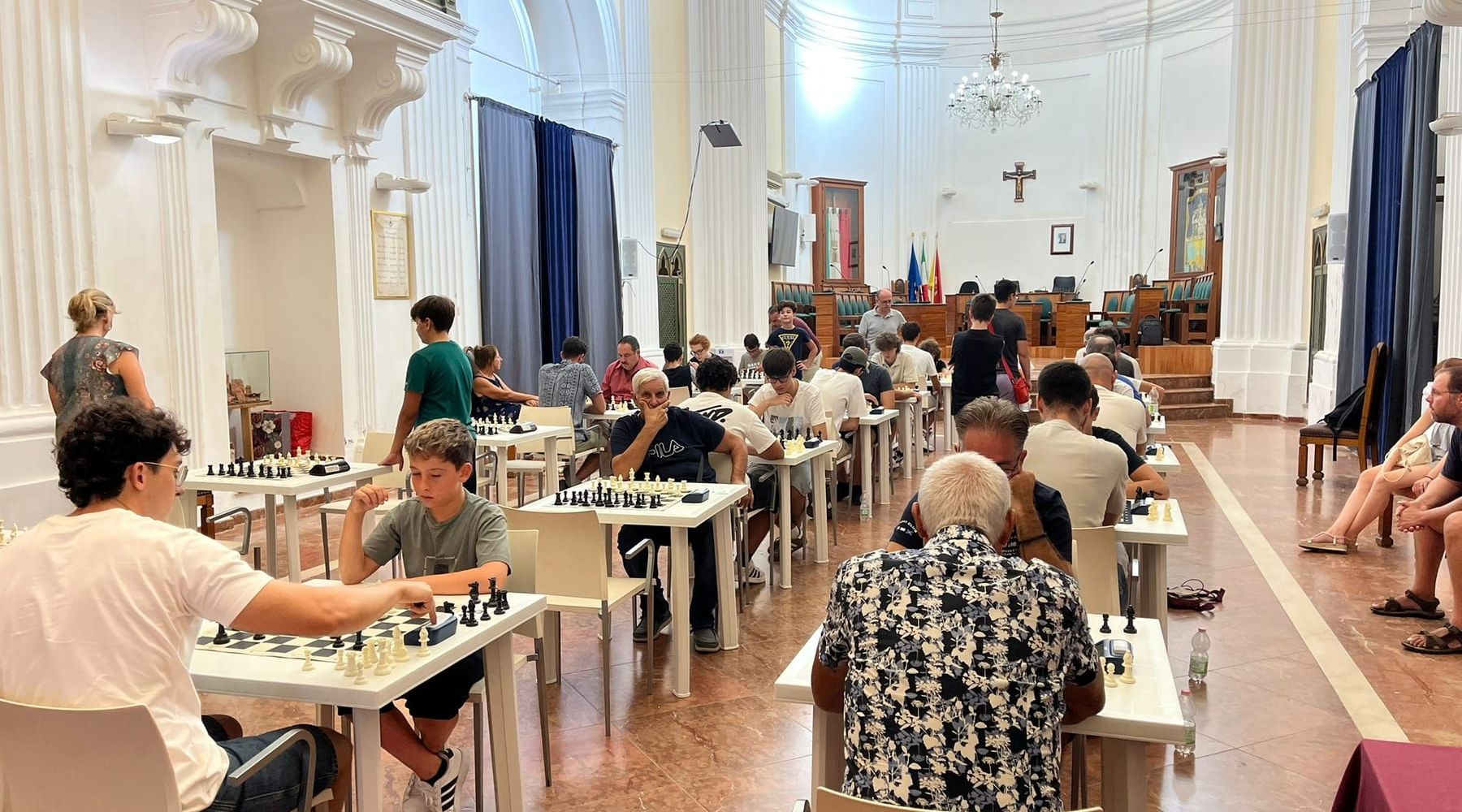 Successo a Castellammare del Golfo per la terza edizione del Torneo del Mare di scacchi