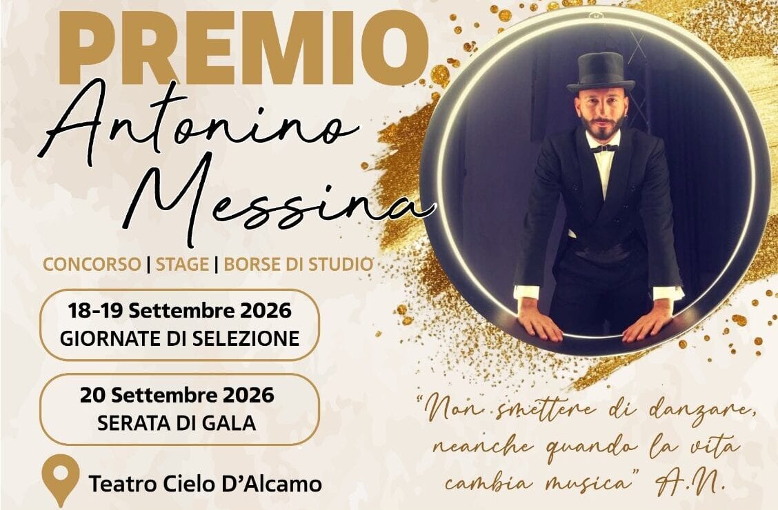 Al teatro Cielo d’Alcamo un evento in memoria del maestro di danza Antonino Messina