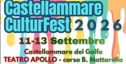 Castellammare del Golfo, torna il Culturfest tra musica, libri e teatro
