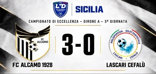 Calcio. L'Alcamo dimentica il derby perso battendo 3-0 il Lascari-Cefalù