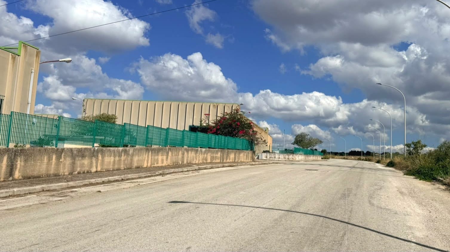 Riqualificazione per l'area Pip di Partanna: strada, luci LED e videosorveglianza