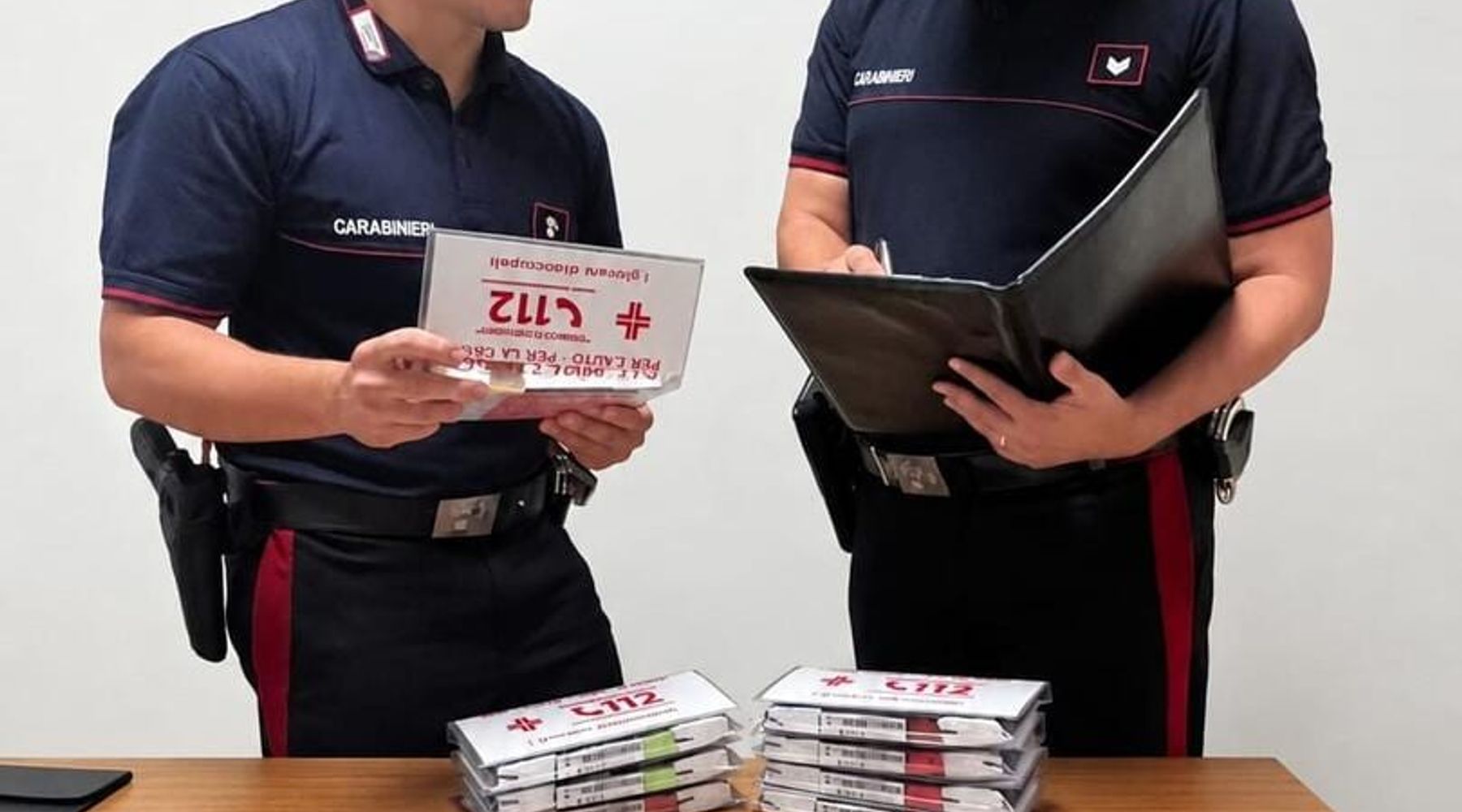 Finti kit medici con il logo del 112, denunciato un 64enne a San Giuseppe Jato