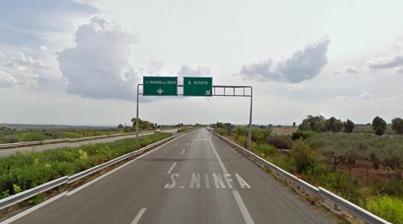 Partanna: giovane in contromano sulla A29