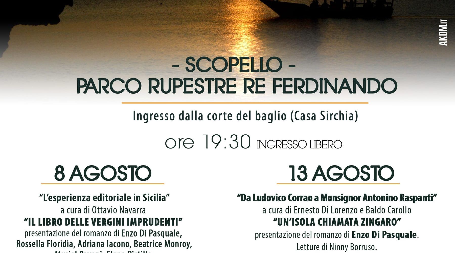 C/mare del Golfo, tramonti letterari a Scopello
