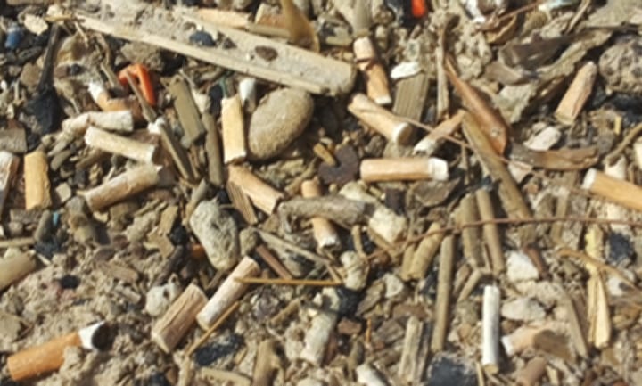 C/mmare del golfo: spiaggia Playa sommersa dai rifiuti