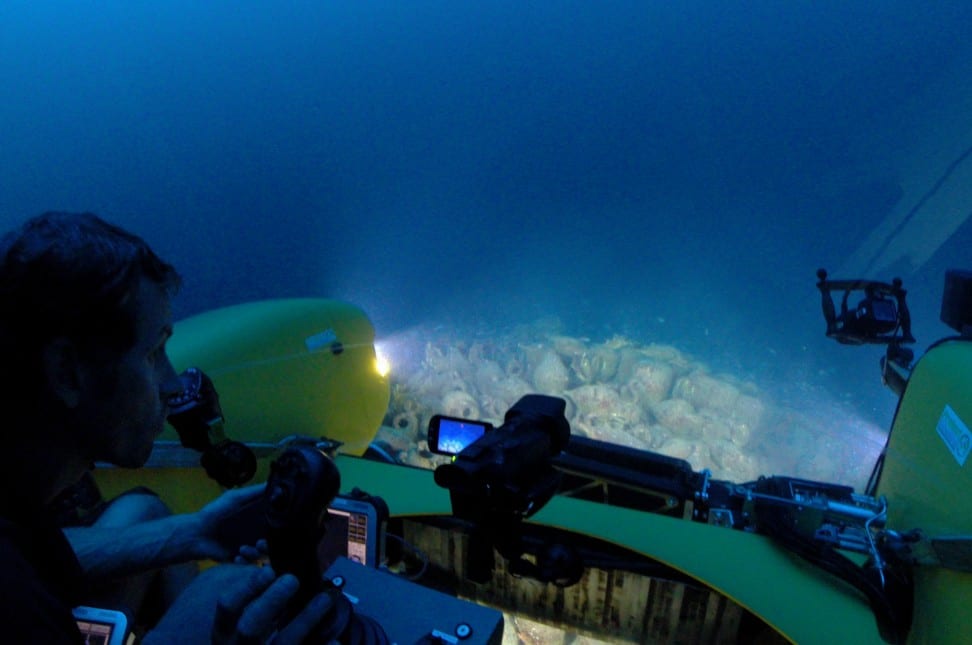 Eolie: scoperta una nave affondata 2000 anni fa.