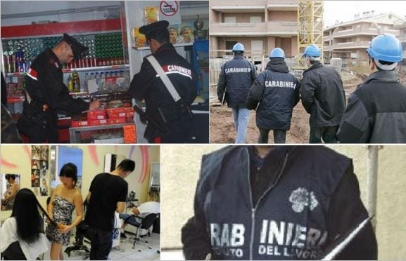 Provincia di Trapani: scoperti 5 lavoratori in nero e sospese 3 attività imprenditoriali