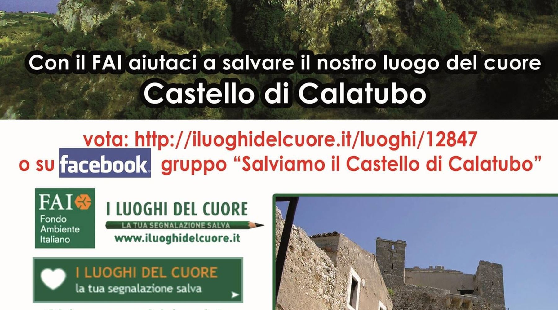 Alcamo, Castello di Calatubo: dove si può ancora firmare