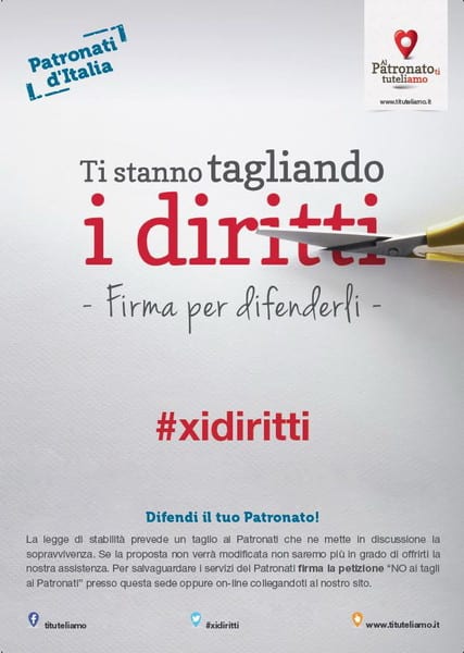 Trapani: tagli al “Fondo patronati”. Si mobilitano i sindacati