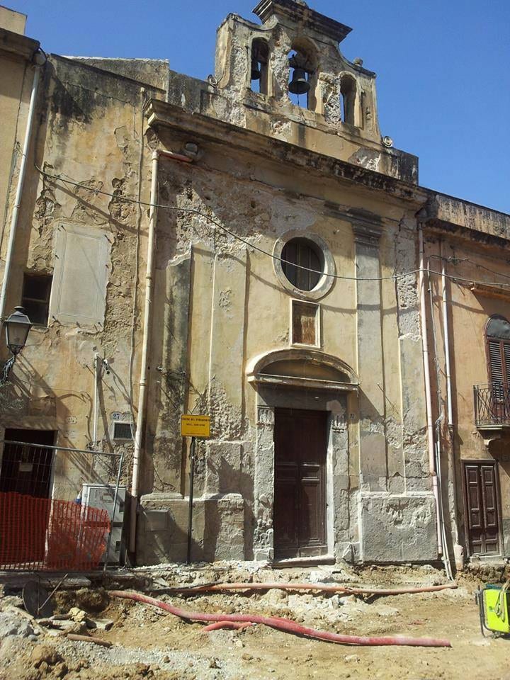 Castellammare del Golfo: chiesa Anime Sante e granai, progetto di salvaguardia