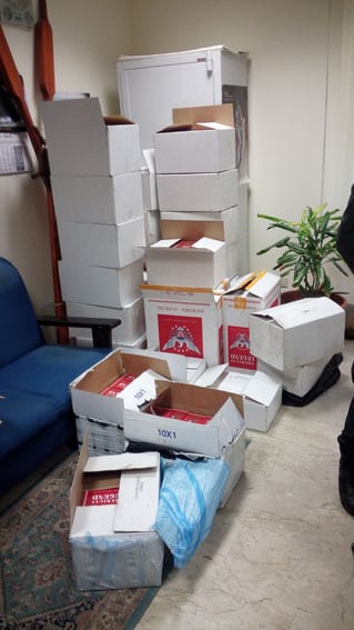 Mazara del Vallo, sequestrati 250 kg di sigarette di contrabbando