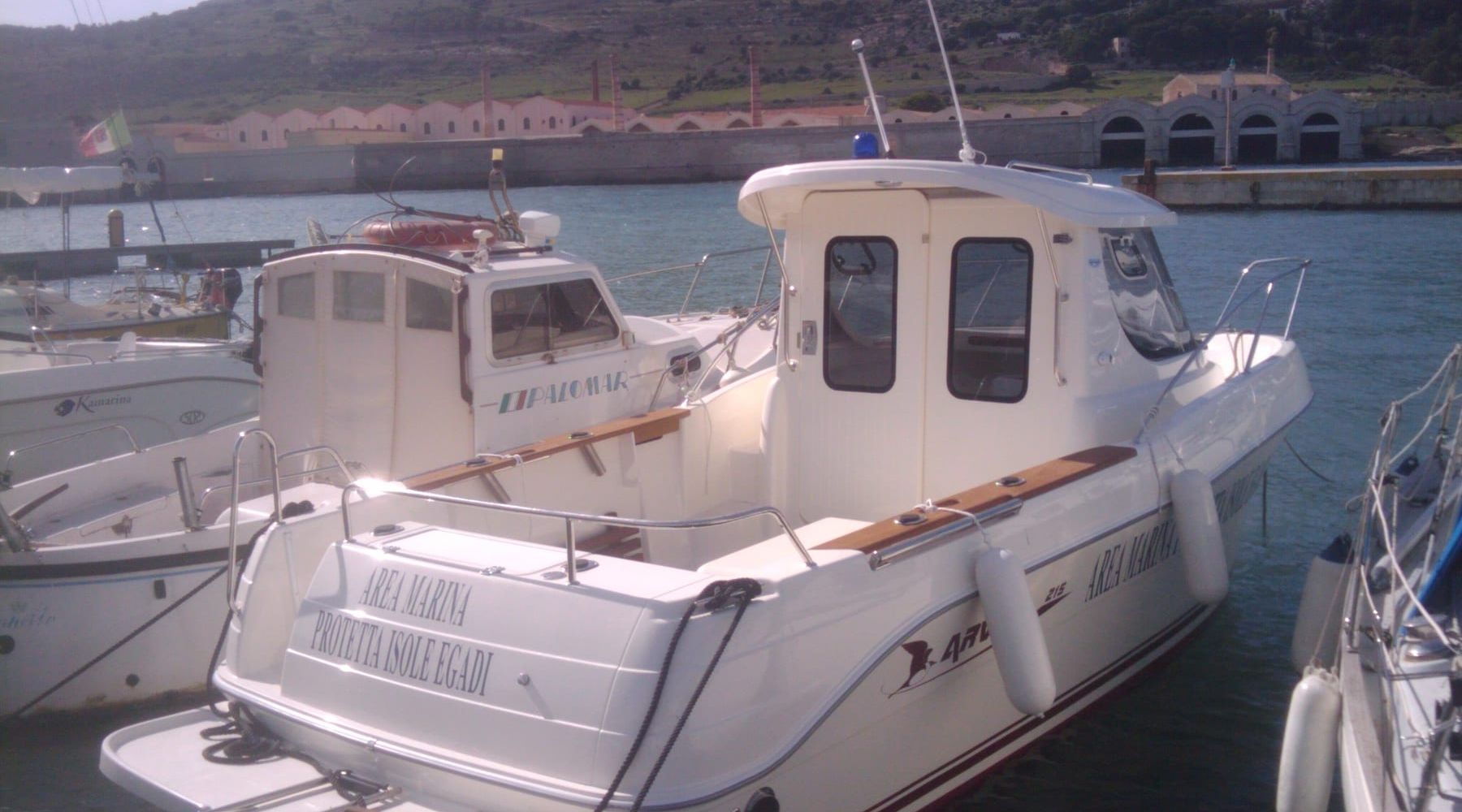 Favignana: Riparte il supporto alla sorveglianza in mare.