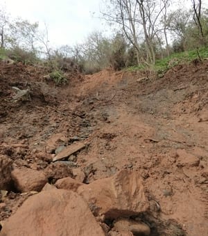 Castellammare del Golfo-Frane, resta l’allarme a Bocca della carruba
