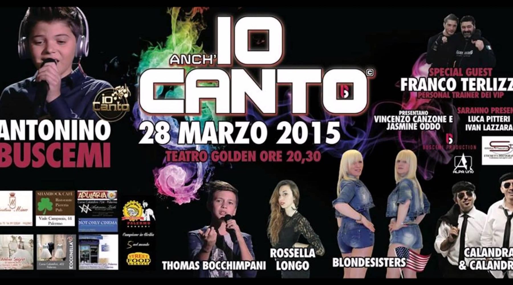 Palermo: Anch'io canto - al teatro Golden