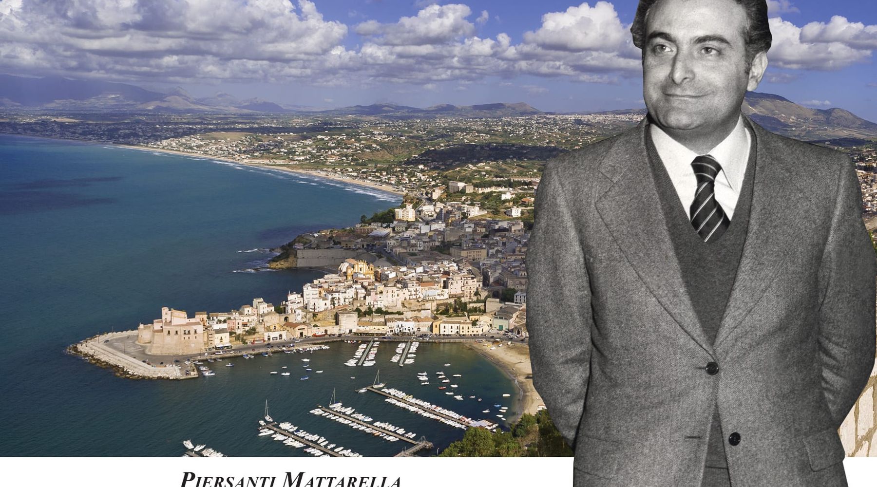 C/mare del golfo, annullo filatelico in memoria di Piersanti Mattarella
