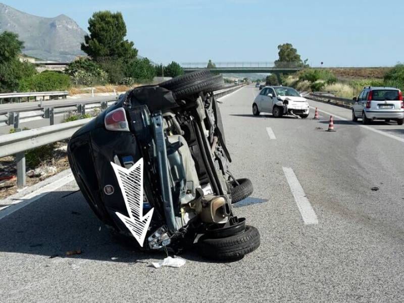Alcamo: Grave tamponamento sull’ A29
