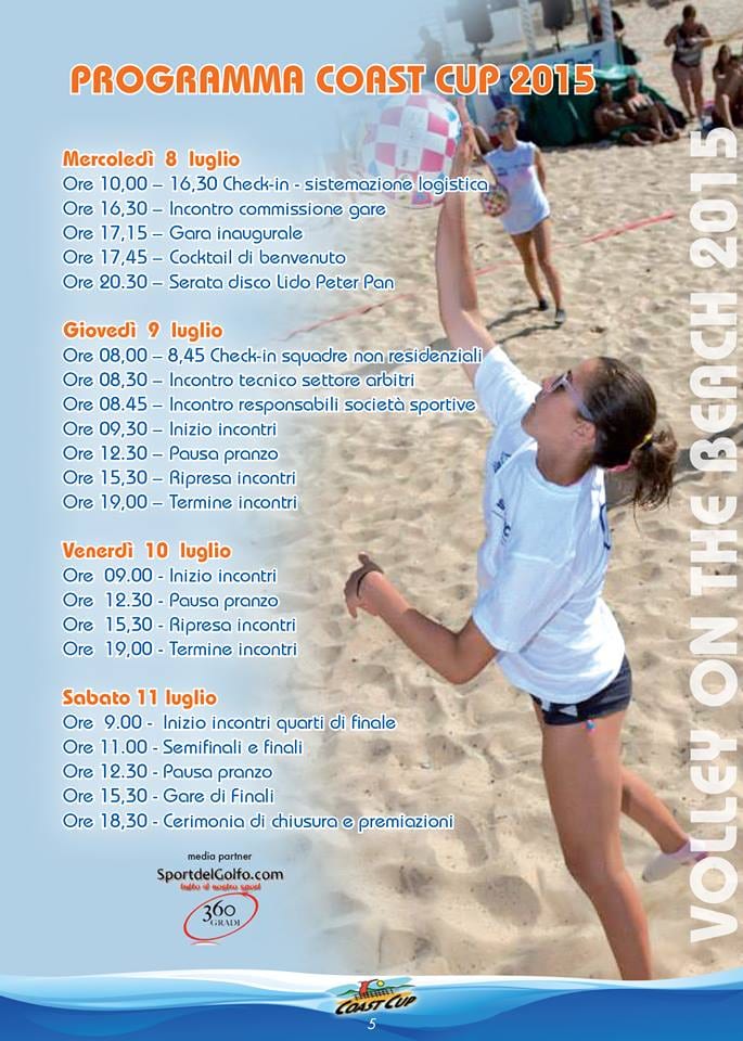 C/mare del Golfo, domani al via la Coast Cup