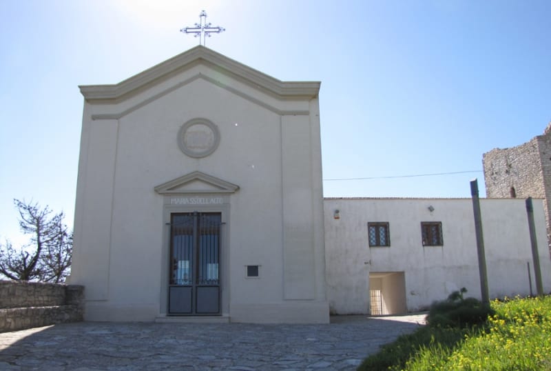 Alcamo, riapre la strada per l'accesso al santuario della Madonna dell'Alto
