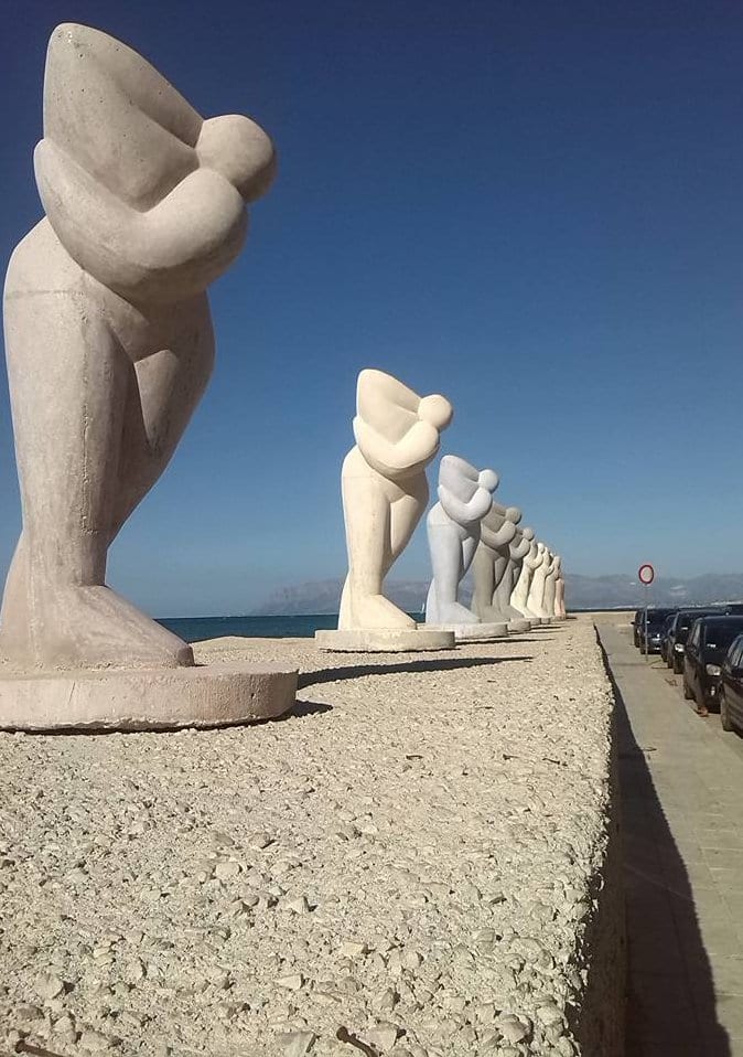 C/mare del Golfo, dieci statue in "ContemplAzione"