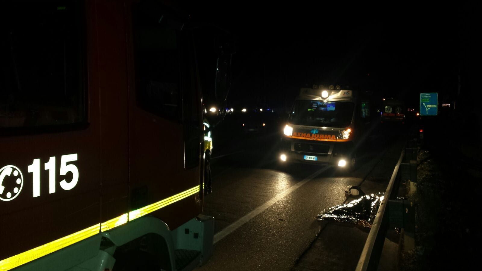 Incidente mortale Ss.113 a Partinico, particolari agghiaccianti