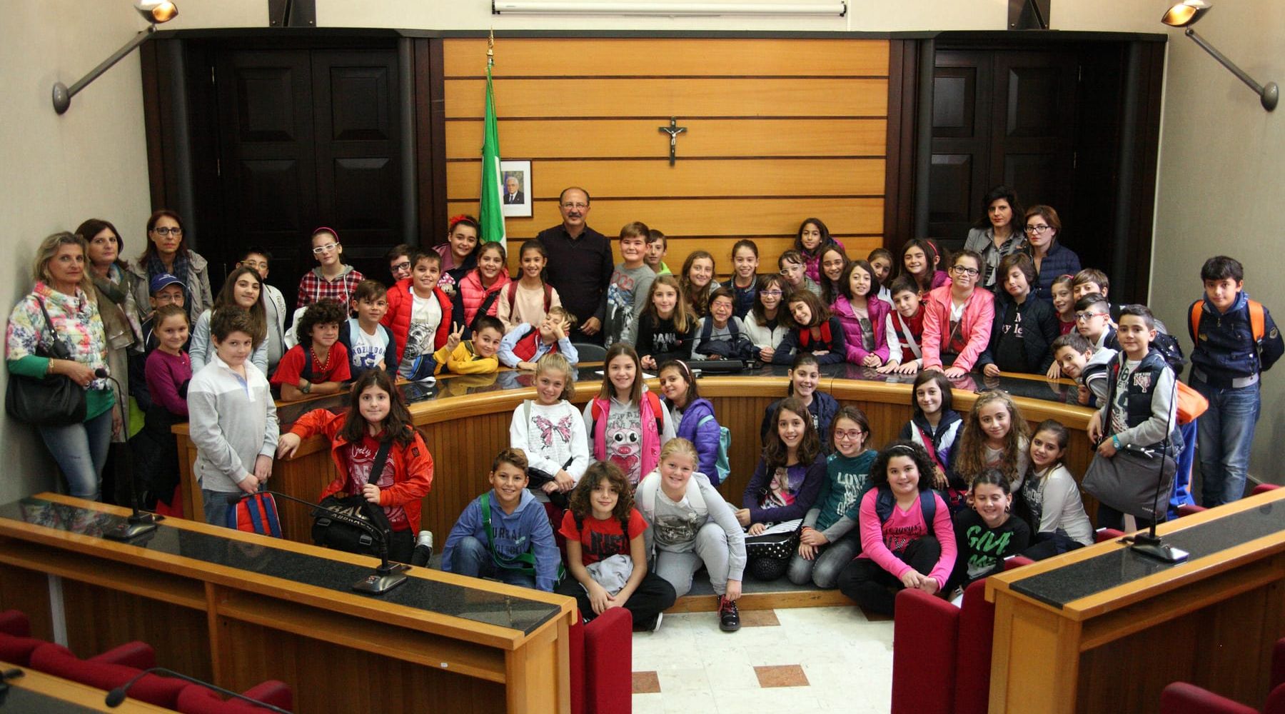 Alcamo-Visita al Comune, accolti 56 alunni della elementare