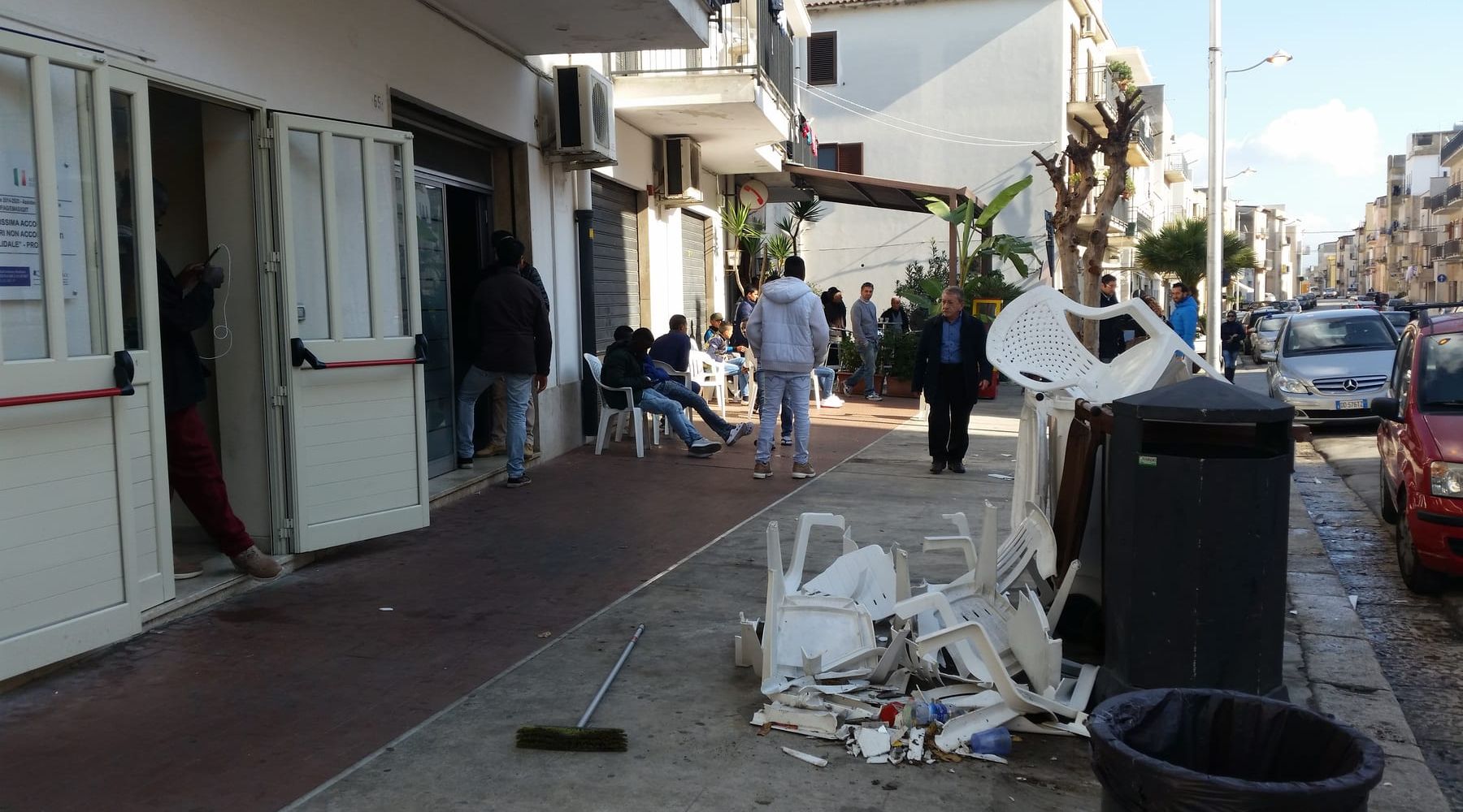 Alcamo-Ancora disordini al centro di accoglienza di via Foscolo