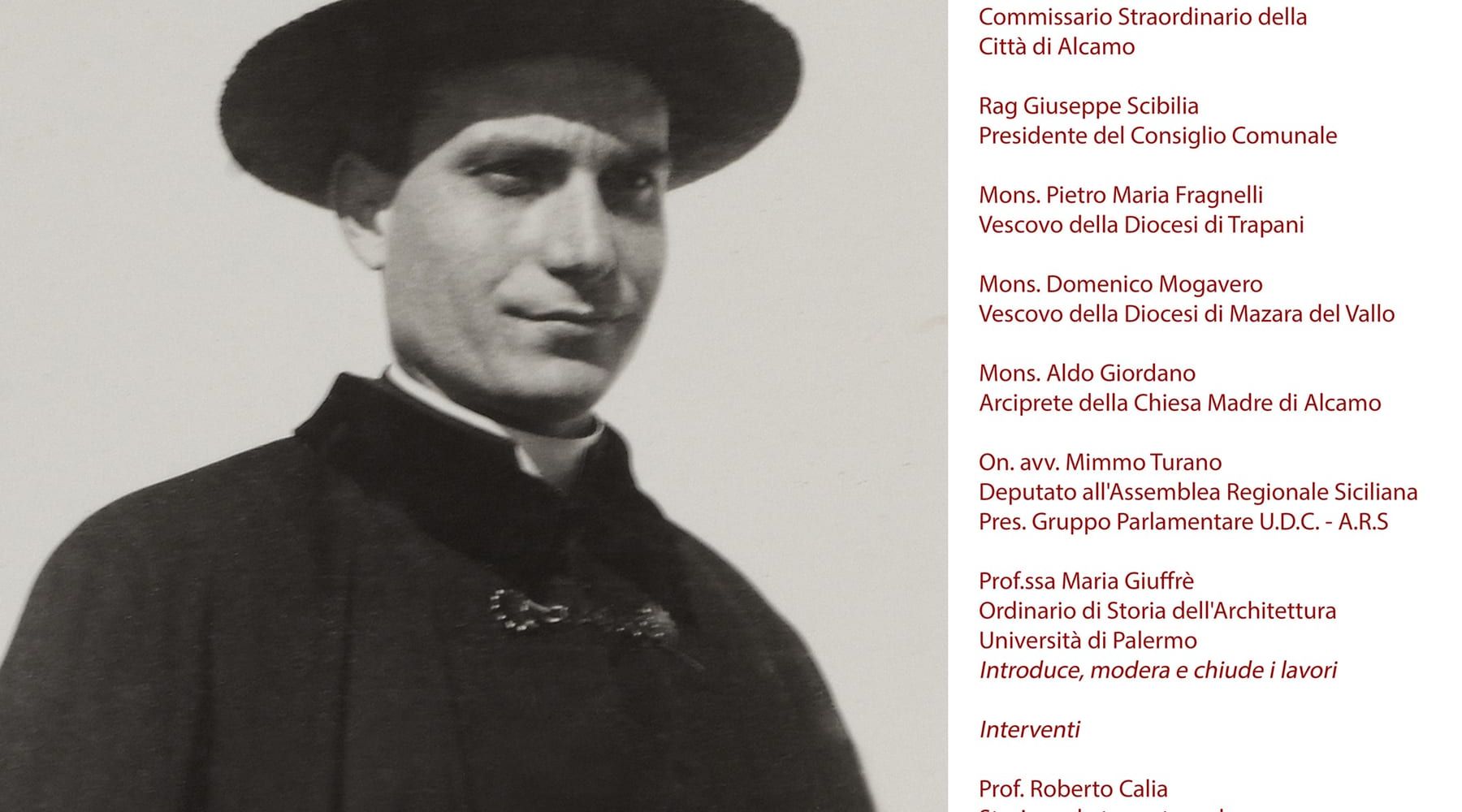 Alcamo- Un convegno per ricordare monsignor Vincenzo Regina