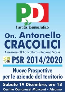 Alcamo, domenica il convegno “Agricoltura 2020–PSR 2014/2020”
