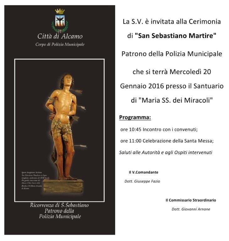 Alcamo, riconoscimento a tre agenti di Polizia municipale per la festa del patrono