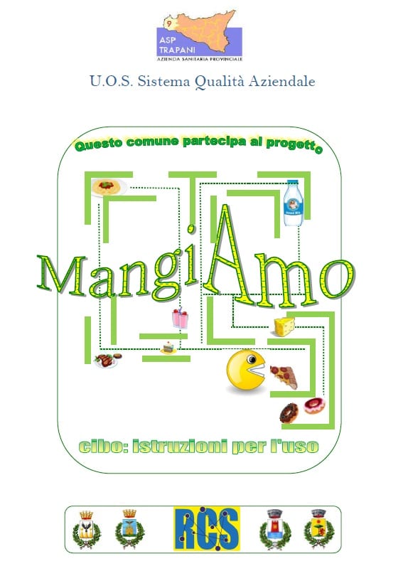 “MangiAmo”: educazione alimentare nelle scuole di Alcamo, Castellammare, Calatafimi e Vita