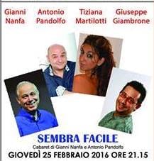 Alcamo-Spettacolo di cabaret al teatro Cielo