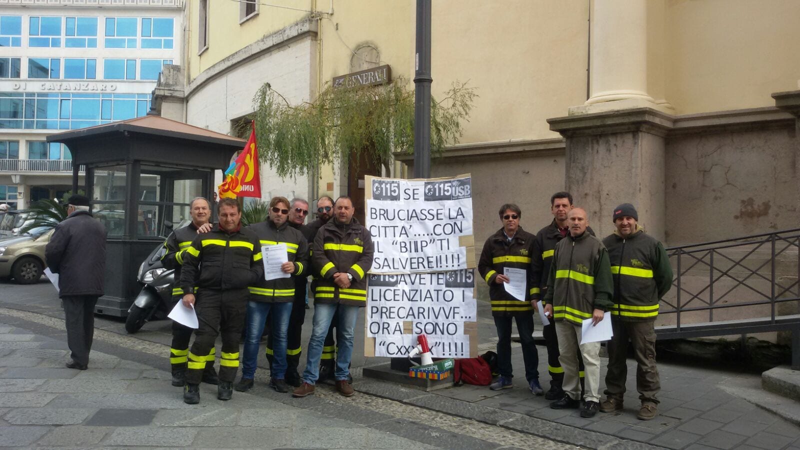 Ex discontinui dei vigili del fuoco in mobilitazione, un centinaio da Alcamo