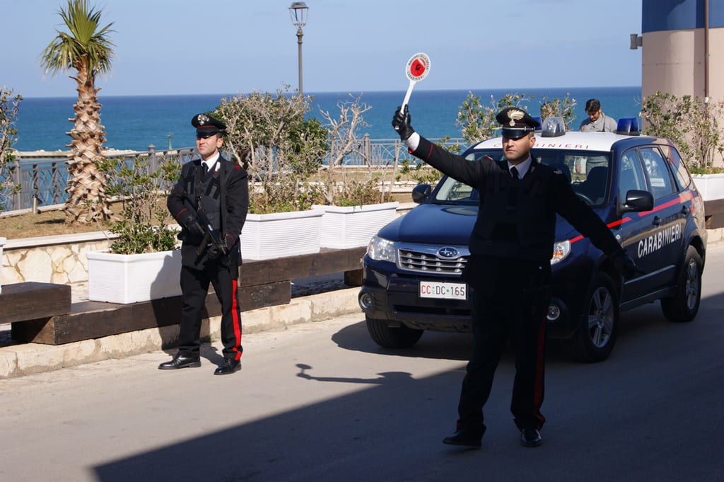Alcamo-Controlli straordinari dei carabinieri: un arresto e otto denunce