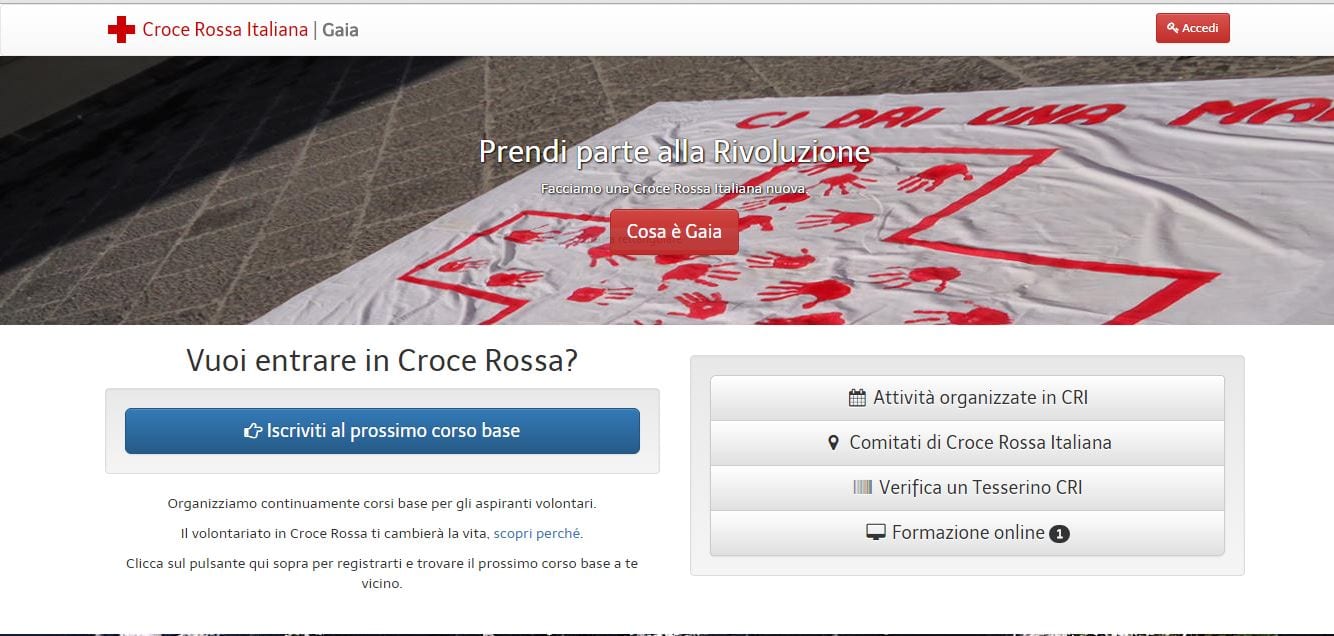 Alcamo: apertura iscrizioni al corso base per volontari in Croce Rossa
