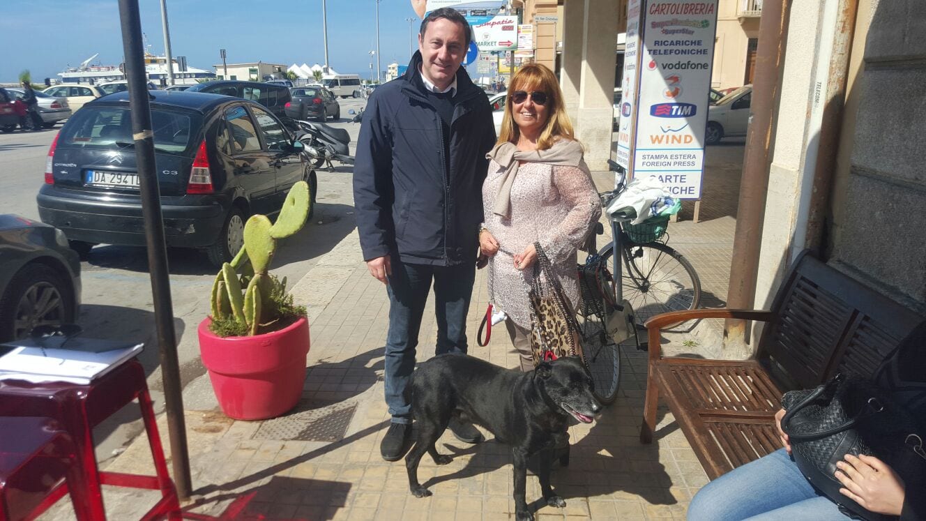 Favignana-Leo il cane ha trovato una nuova casa