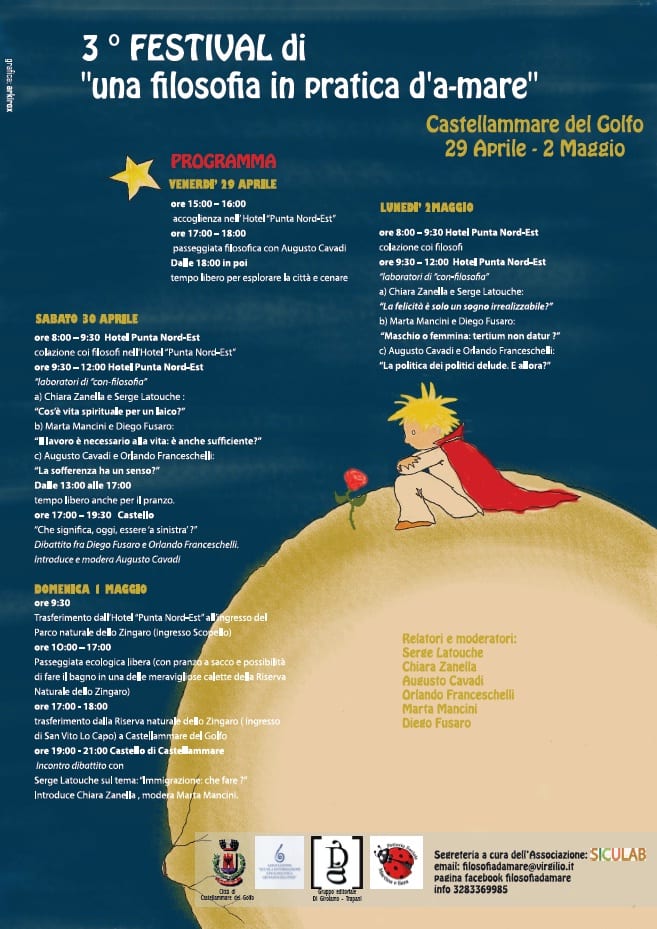 A Castellammare del Golfo “Una filosofia in pratica d’a-Mare”