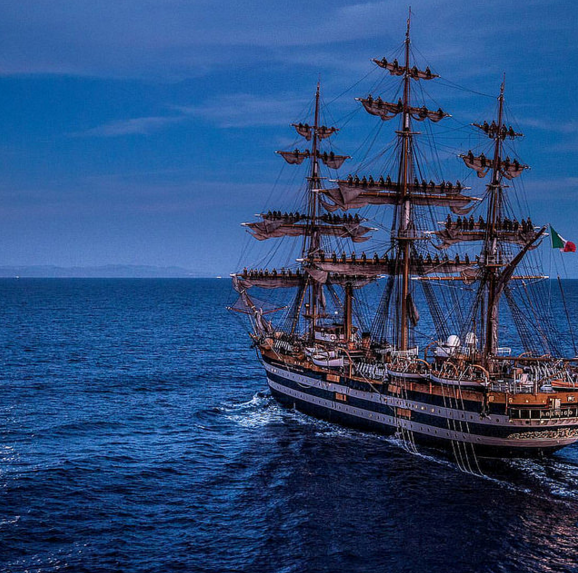 Trapani-In arrivo l’Amerigo Vespucci