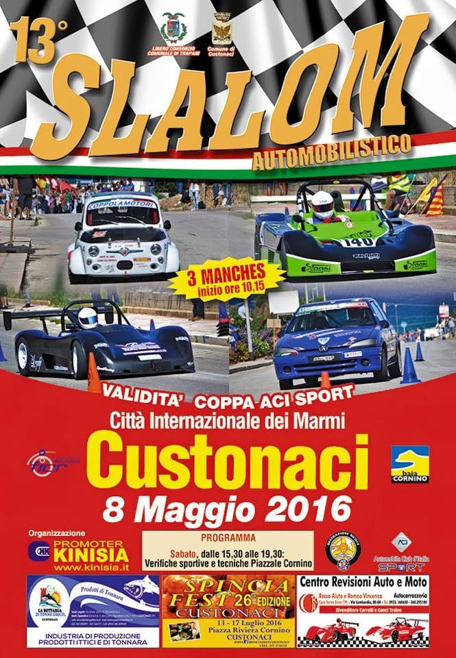 Custonaci-Oggi e domani il 13° Slalom di Custonaci